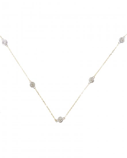 DIAMOND BY THE YARD NECKLACE (TN343)